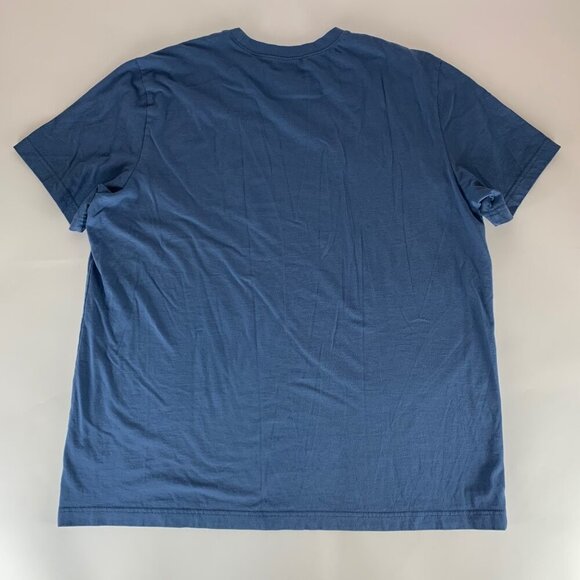 Life Is Good Blue Gone Fishin Short Sleeve Crusher Tee Shirt Mens Large - Picture 4 of 5